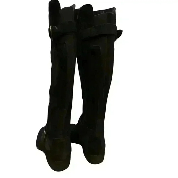 CROWN VINTAGE BLAZE BRIWN SUEDE KNEE HIGH RIDING BOOTS SIZE 6 - Picture 6 of 14